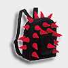 <b>Demonia</b><br>Red Spikes Rucksack