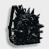 <b>Demonia</b><br>Black Spikes Rucksack